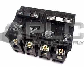 NEW LOT OF 2 SIEMENS Q220 BREAKER 20AMP