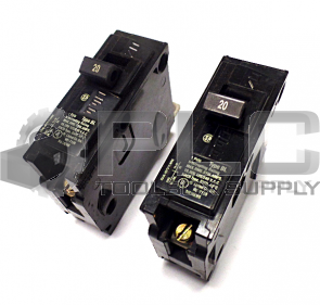 LOT OF 2 NEW SIEMENS NE-7125 CIRCUIT BREAKER 1 POLE