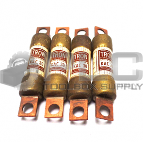 NEW LOT OF 4 TRON KAC 30 FUSE 