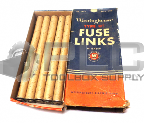 NEW BOX OF 5 WESTINGHOUSE 1105510 FUSE LINKS TYPE UT