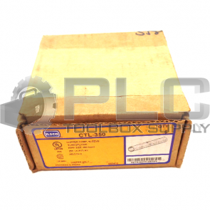 NEW BOX OF 6 ILSCO CTL-350 COPPER COMPRESSION SLEEVE