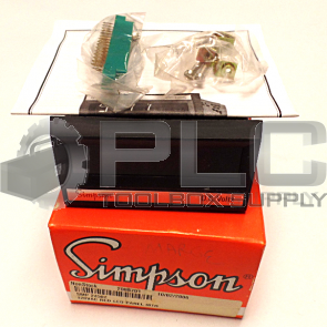 NEW SIMPSON 24502 METER PANEL MOUNT 2865 0-20