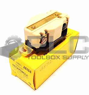 NEW HUBBELL 2610A TWIST-LOCK 2P 3W