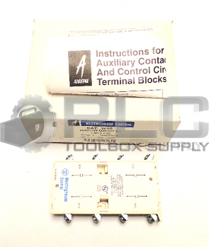 NEW WESTINGHOUSE 1A48174G08 AUXILIARY CONTACTS