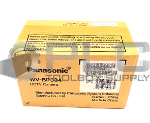 NEW PANASONIC WV-BP334 CCTV CAMERA