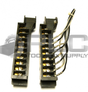 LOT OF 2 ALLEN BRADLEY 1771-WC TERMINAL STRIP 