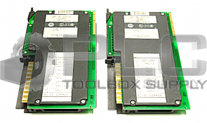 LOT OF 2 ALLEN BRADLEY 1771-IB INPUT MODULE 