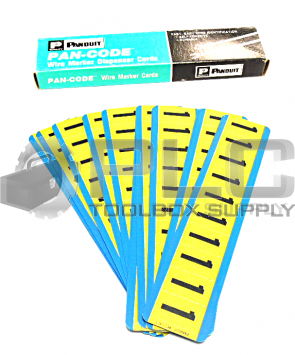 BOX OF 13 NEW PANDUIT PCL100-1 MARKER LABEL 