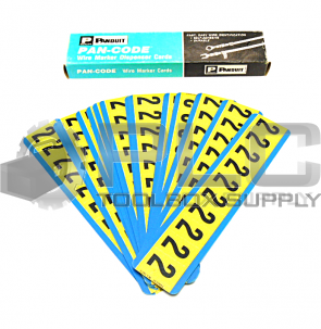 BOX OF 16 NEW PANDUIT PCL100-2 MARKER LABEL 