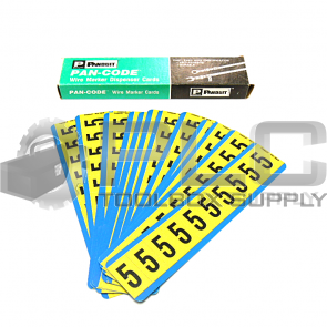 NEW BOX OF 17 PANDUIT PCL100-5 MARKER LABELS 