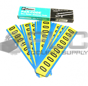 NEW BOX OF 18 PANDUIT PCL100-0 MARKER LABELS 
