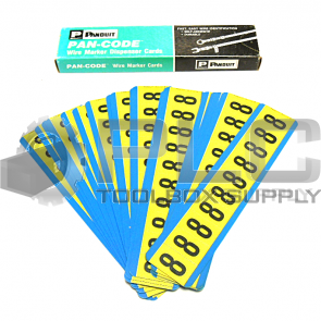 NEW BOX OF 19 PANDUIT PCL100-8 MARKER LABELS 