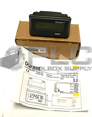 NEW DURANT 53300400 ELECTRONIC COUNTER  