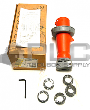 NEW HUBBELL HBL460P12W WATERTIGHT PLUG PIN AND SLEEVE