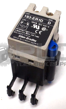 ALLEN BRADLEY 193-ER1D SER.D ELECTRICAL RESET 