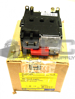 NEW SQUARE D 9065SS020 OVERLOAD RELAY SER D
