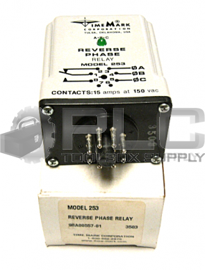 NEW TIME MARK 98A00557-01 REVERSE PHASE RELAY