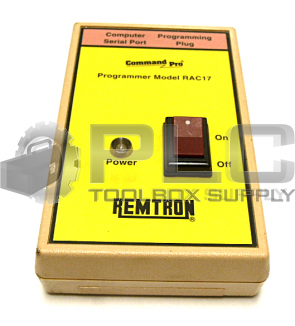 REMTRON RAC17A PROGRAMMER 