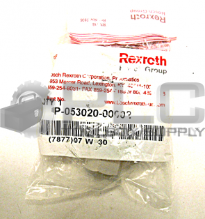 NEW REXROTH P-053020-00002 FLOW CONTROL VALVE