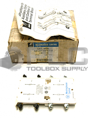NEW WESTINGHOUSE CONTROL W22 AUX CONTACT KIT 