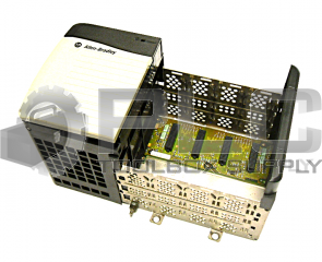 ALLEN BRADLEY 1756-A4 /B CHASSIS 4 SLOT W/ 1756-PA72 /B POWER SUPPLY