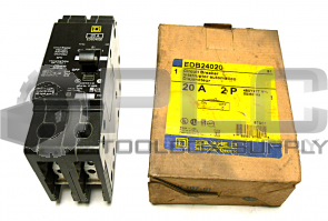 NEW SQUARE D EDB24020 CIRCUIT BREAKER 