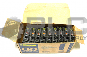 NEW BOX OF 9 SQUARE D QOB120 CIRCUIT BREAKERS 