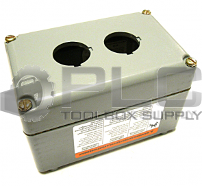 NEW SQUARE D 9001KY2 PUSH BUTTON ENCLOSURE 