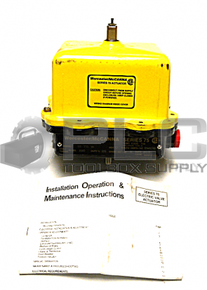 NEW WORCESTER/MCCANNA 12 75 W ACTUATOR SERIES 75 12-75-W