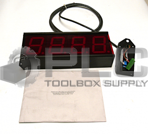 NEW AMERICAN LED-GIBLE SO-5623-002 LED DISPLAY COUNTER 4-DIGIT 