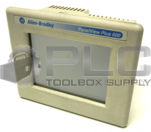ALLEN BRADLEY 2711P-T6C20D /A SER A REV B PANELVIEW PLUS 600 OPERATOR INTERFACE