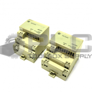 LOT OF 2 ALLEN BRADLEY 1794-PS1 /A POWER SUPPLY MODULES 1794-PS1