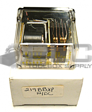 NEW MSD 219BBXP RELAY 12 VDC 120VAC 10AMP