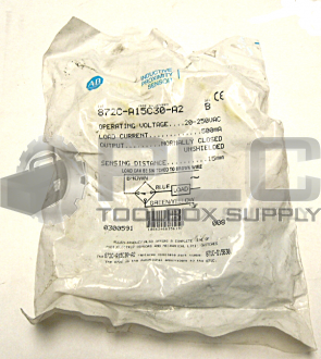 NEW SEALED ALLEN BRADLEY 872C-A15C30-A2 PROXIMITY SENSOR 