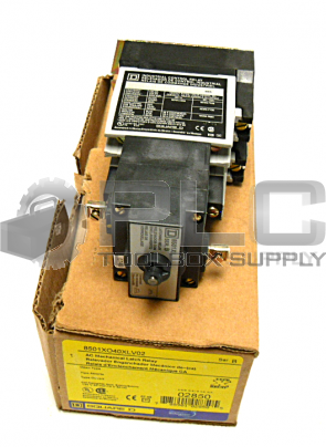 NEW SQUARE D 8501XO40XLV02 /B LATCH RELAY 8501 XO40XLV02