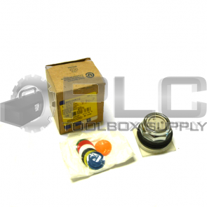 NEW SQUARE D 9001KR1U PUSH BUTTON SWITCH WITH COLOR INSERTS