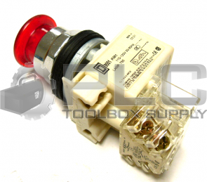 NEW SQUARE D 9001K2L1R20H13 RED PUSH BUTTON 