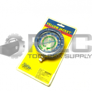 NEW RITCHIE YELLOW JACKET 49082 LIQUID FILLED GAUGE