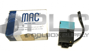 NEW MAC PME-111DABE PILOT VALVE, 110/120V 50/60HZ, 6.8W, 25 TO 150PSI