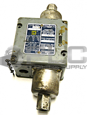 SQUARE D 9012-AEW-1 PRESSURE SWITCH 