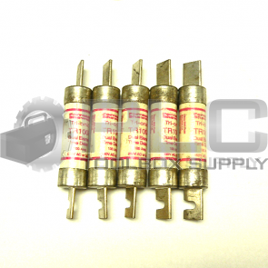 LOT OF 5 FERRAZ SHAWMUT TRIONIC TR100R FUSE 