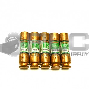 LOT OF 5 NEW FUSETRON FRN-R 25 FUSE DUEL-ELEMENT 