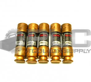 LOT OF 5 NEW FUSETRON FRN-R 12 FUSE DUEL- ELEMENT 