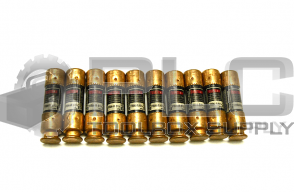 LOT OF 10 NEW FUSETRON FRN-R 6 1/4 FUSE DUEL-ELEMENT 