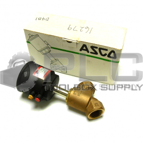 NEW ASCO 8290A021 BRONZE PNEUMATIC PISTON VALVE 1-1/2 IN