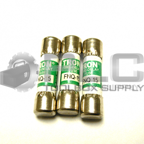 LOT OF 3 NEW FUSETRON FNQ-15 FUSE TIME-DELAY 