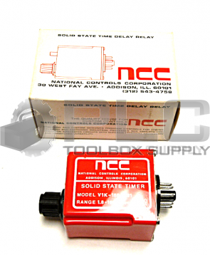 NEW NCC V1K-00180-481 SOLID STATE TIMER V1K-180 RANGE 1.8-180 SEC