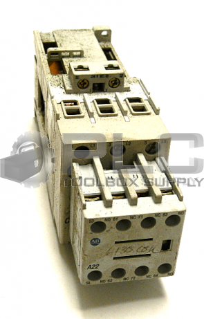 ALLEN BRADLEY 100-C43D*00 /A CONTACTOR WITH 100-F CONTACT BLOCK 