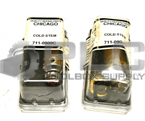 NEW SEALED LOT OF 2 CHICAGO 711-0900C COLD STEM 