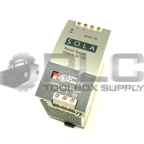 NEW SOLA SDN5-24-100 POWER SUPPLY SDN5-24-100